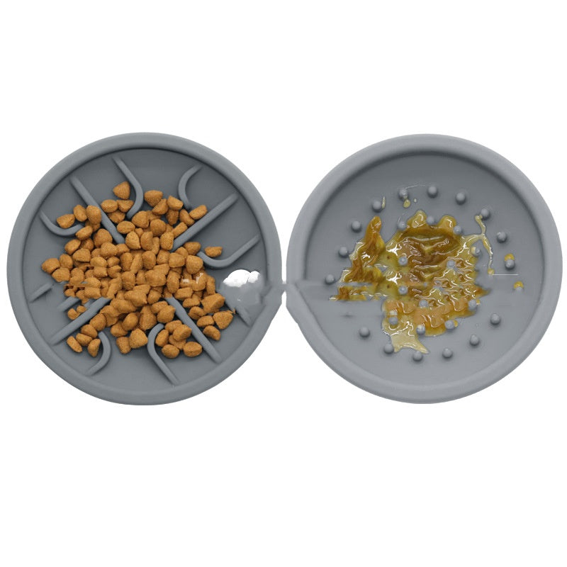 Pet Drop Resistant Silicone Slow Tableware Toys