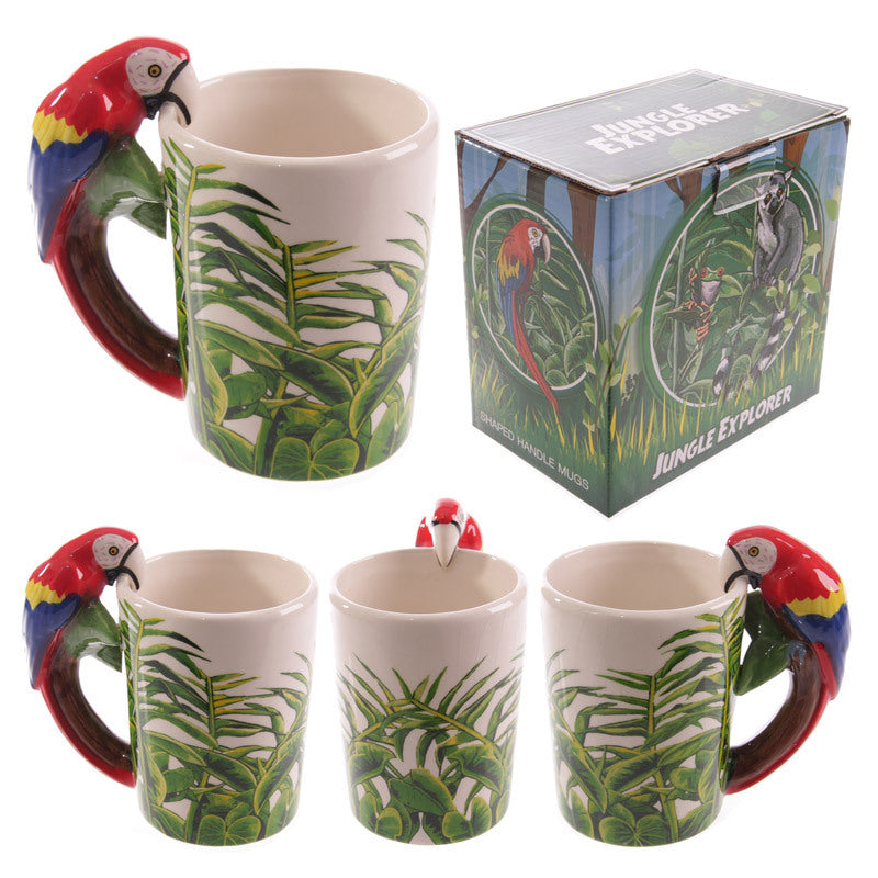 Parrot Novelty Coffee Cup