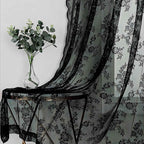 Vintage Lace Half Shade Curtain Lace De