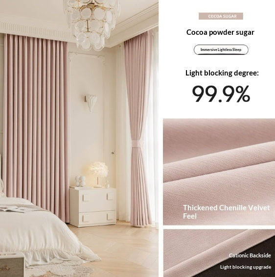 Master Blinds Curtains Chenille French Style Luxe