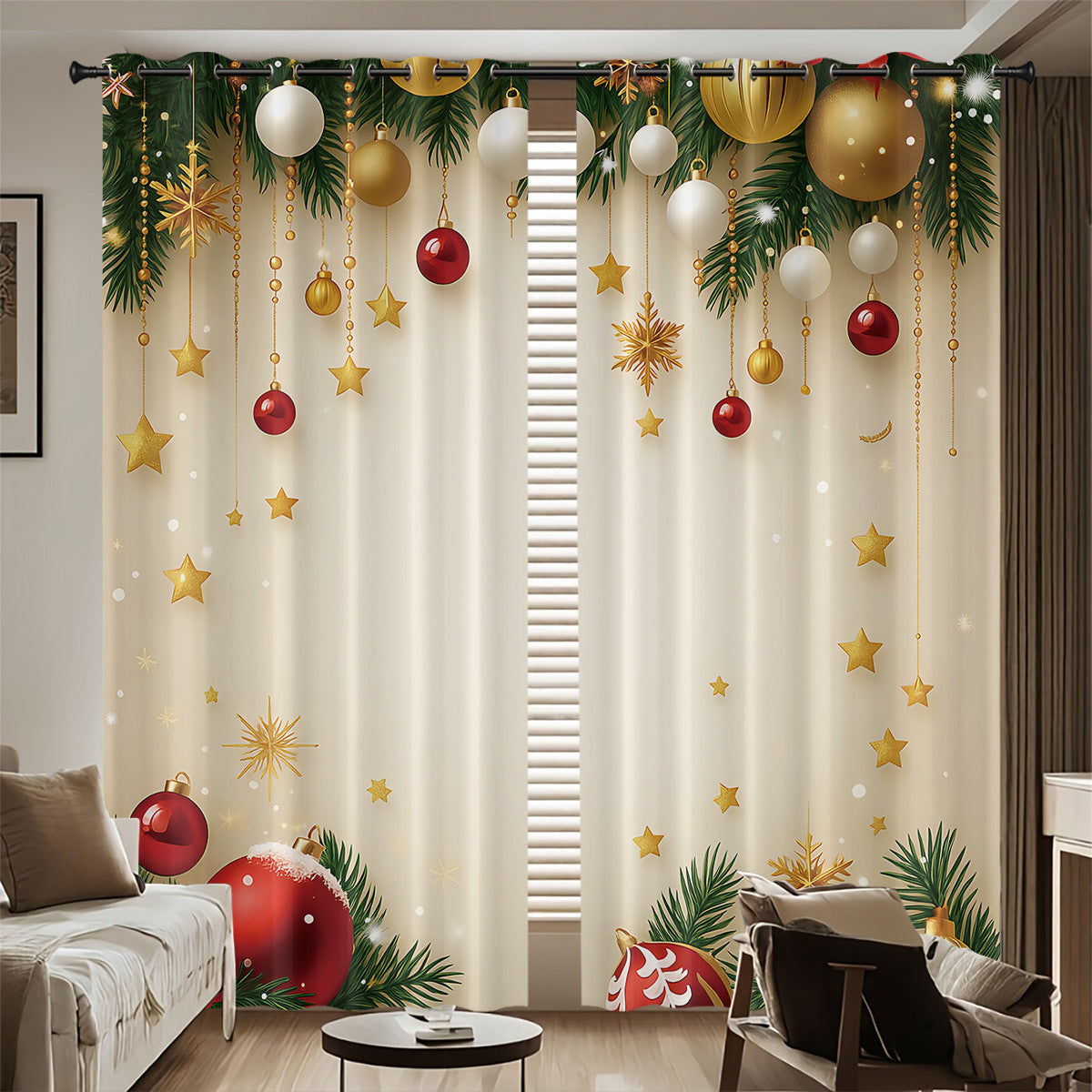 Thickened High Precision Polyester Sun Blocking Curtain