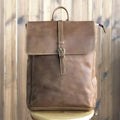 Cowhide Backpack
