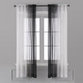 Gradient Color Window Curtain