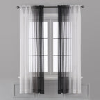 Gradient Color Window Curtain