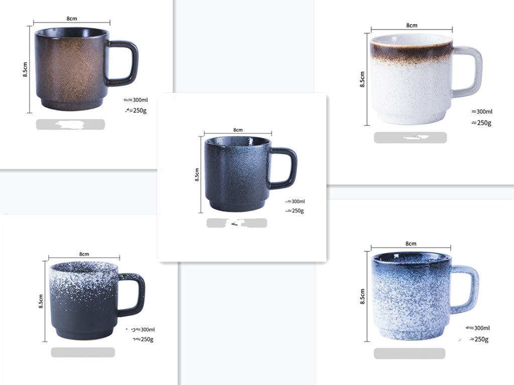 Japanese-Style Ceramic Coffee Mug