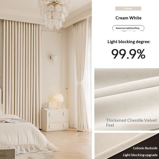 Master Blinds Curtains Chenille French Style Luxe