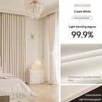Master Blinds Curtains Chenille French Style Luxe