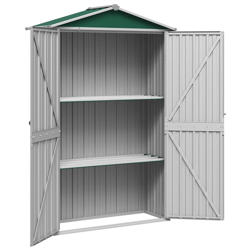 Galvanised Steel Garden Shed 116cm