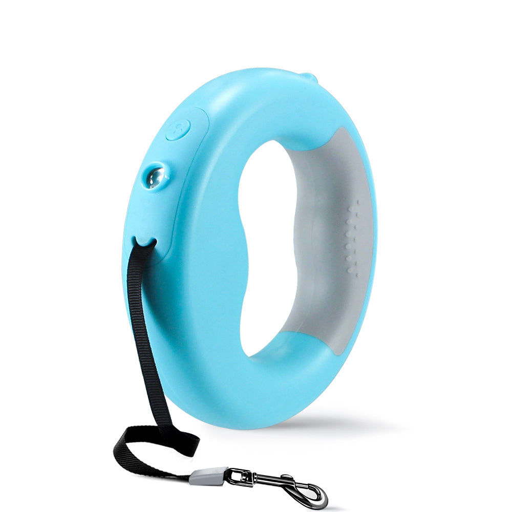 Luminous Automatic Telescopic Dog Rope Lamp Pets