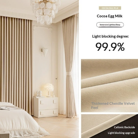 Master Blinds Curtains Chenille French Style Luxe