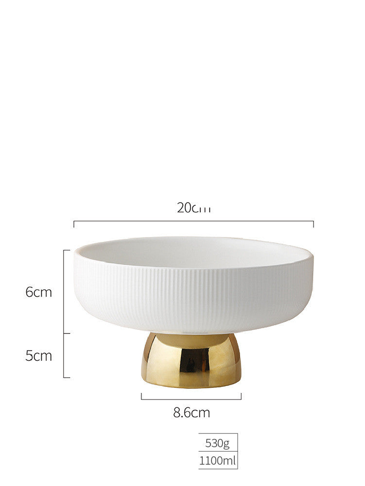Snack & Fruit Serving Plate