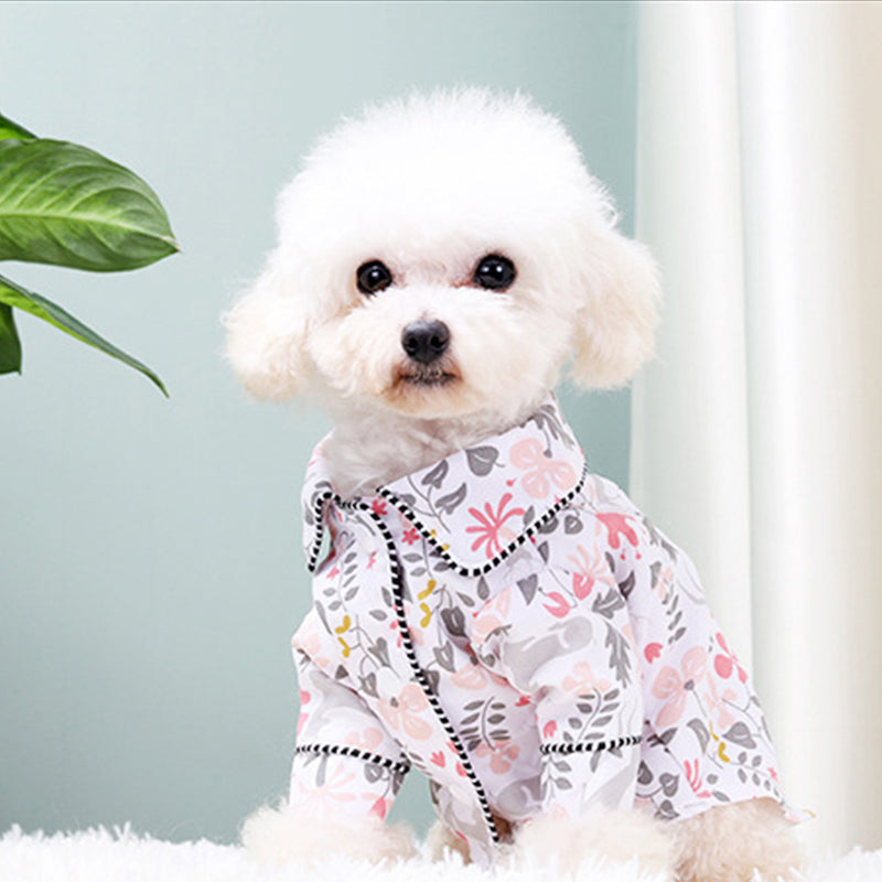 French Small Incense Style Fighting Pet Clothes