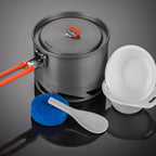 Camping Cookware & Utensils Set for Picnics