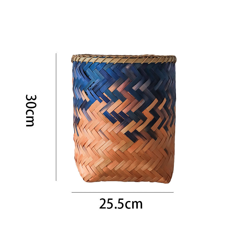 Handmade High-End Woven Bamboo Basket