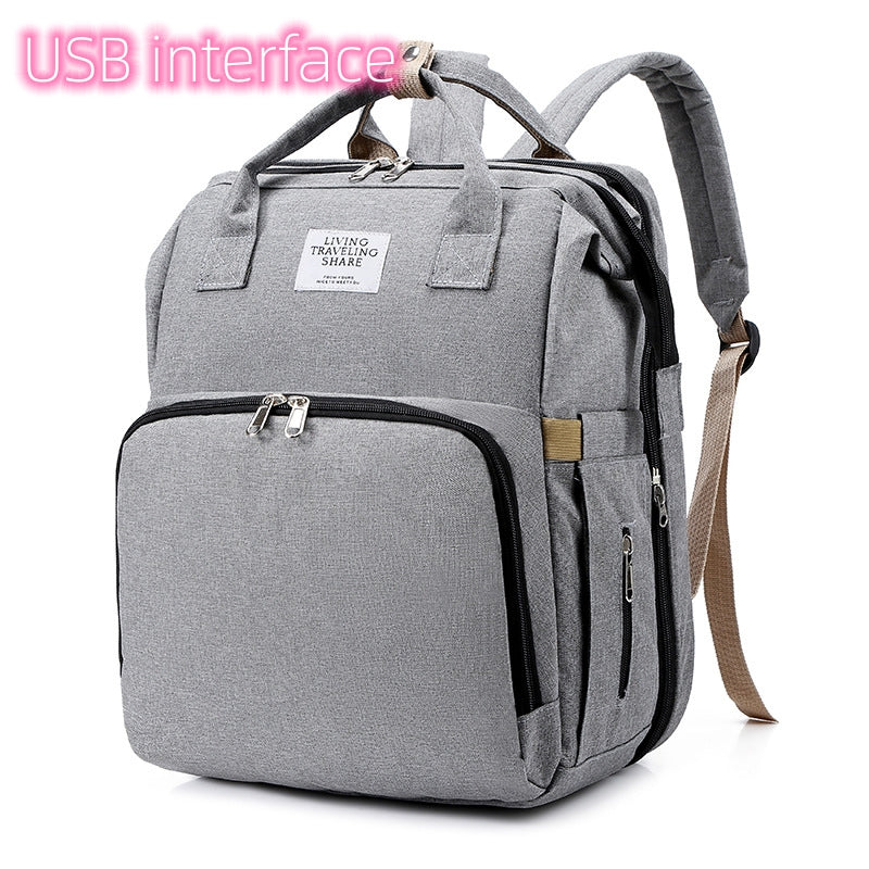Backpack Large Capacity Multifunctional Foldable Mother Backpack