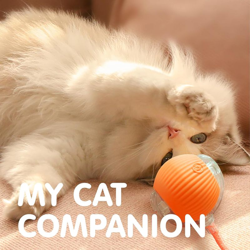 Cat Interactive Ball Toys Automatic Rolling Ball