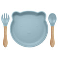 Baby Silicone Spork & Tableware Set