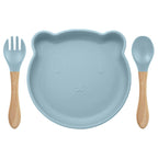 Baby Silicone Spork & Tableware Set