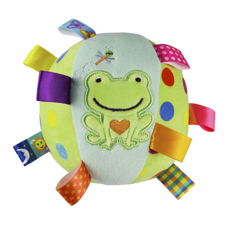 Pet Dog Vocal Plush Toy Ringing Bell