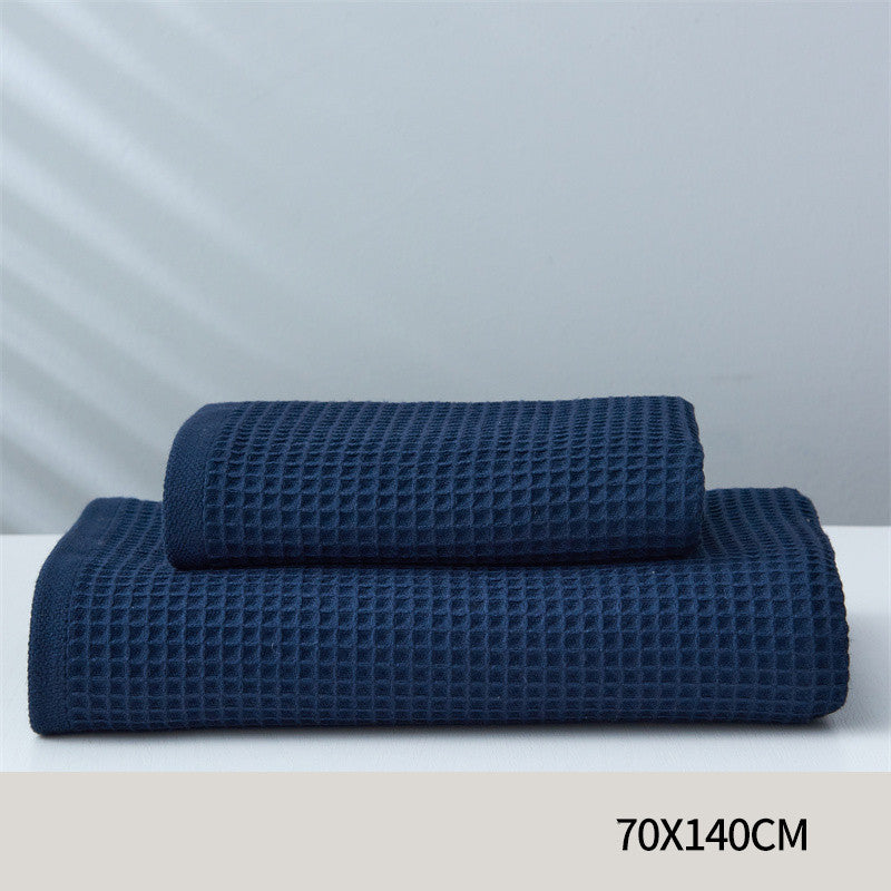 Pure Cotton Japanese Style Absorbent Household Honeycomb