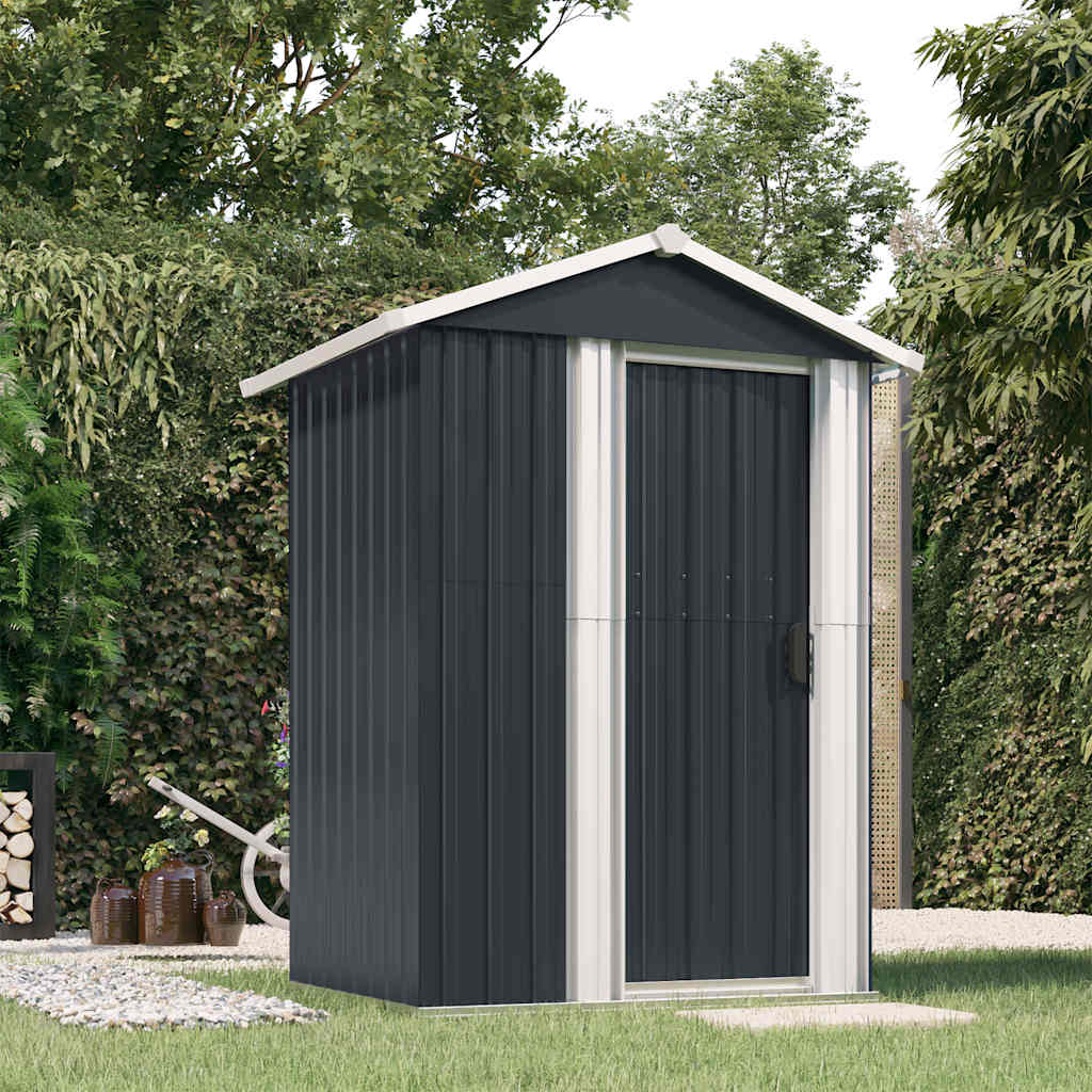 garden shed 126x97, galvanized