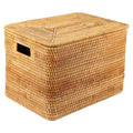 Handmade Vietnamese Rattan Storage Basket