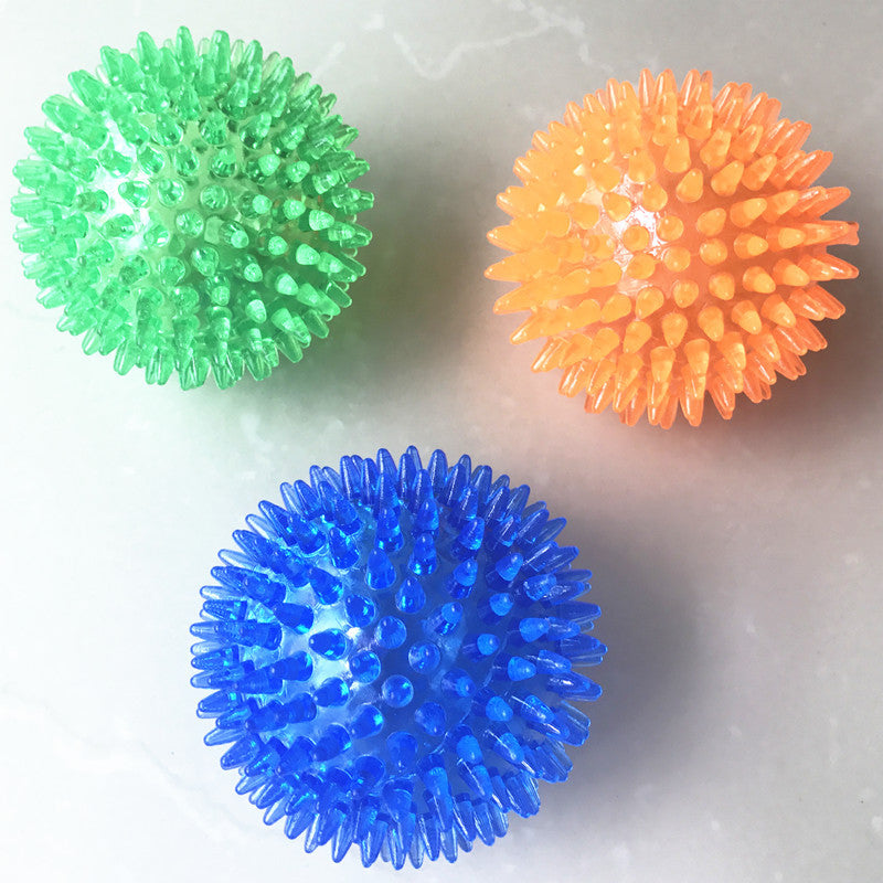 Large Dog Vocal Toy Ball Stab Massage