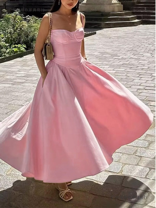 Elegant French Style Vintage Slim Fit Slip