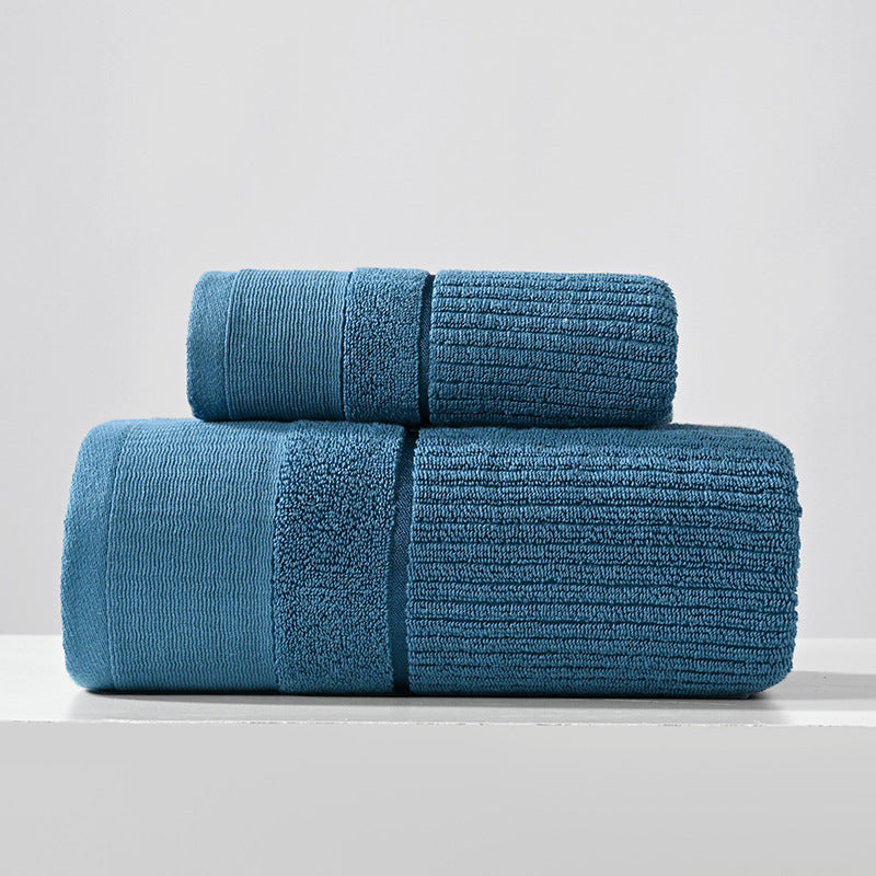 Pure Cotton Towels Three Piece With Hand