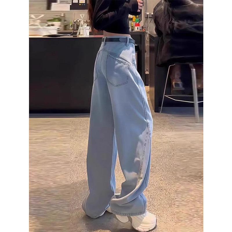 Women's White Straight Leg Jeans