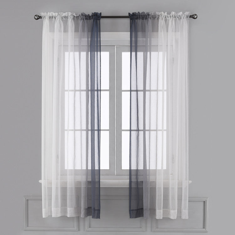 Gradient Color Window Curtain