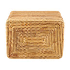 Handmade Vietnamese Rattan Storage Basket