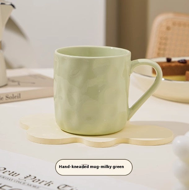 Oat Ceramic Couple Water Cup Set