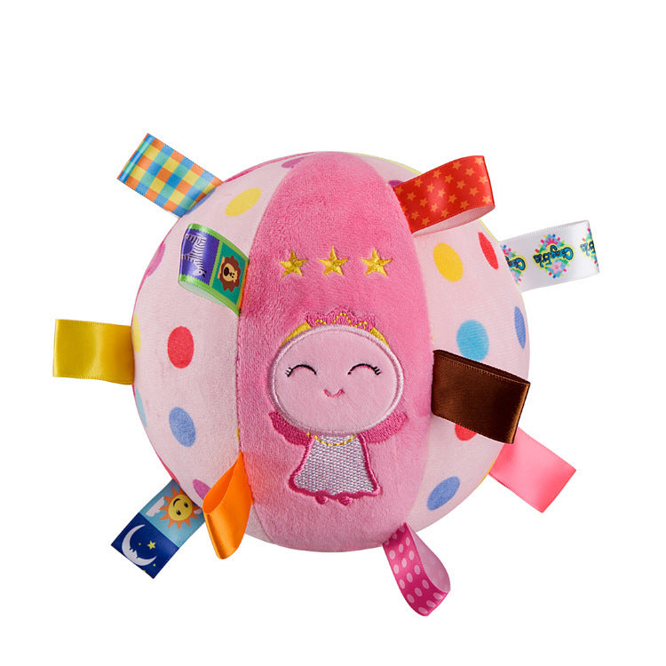 Pet Dog Vocal Plush Toy Ringing Bell