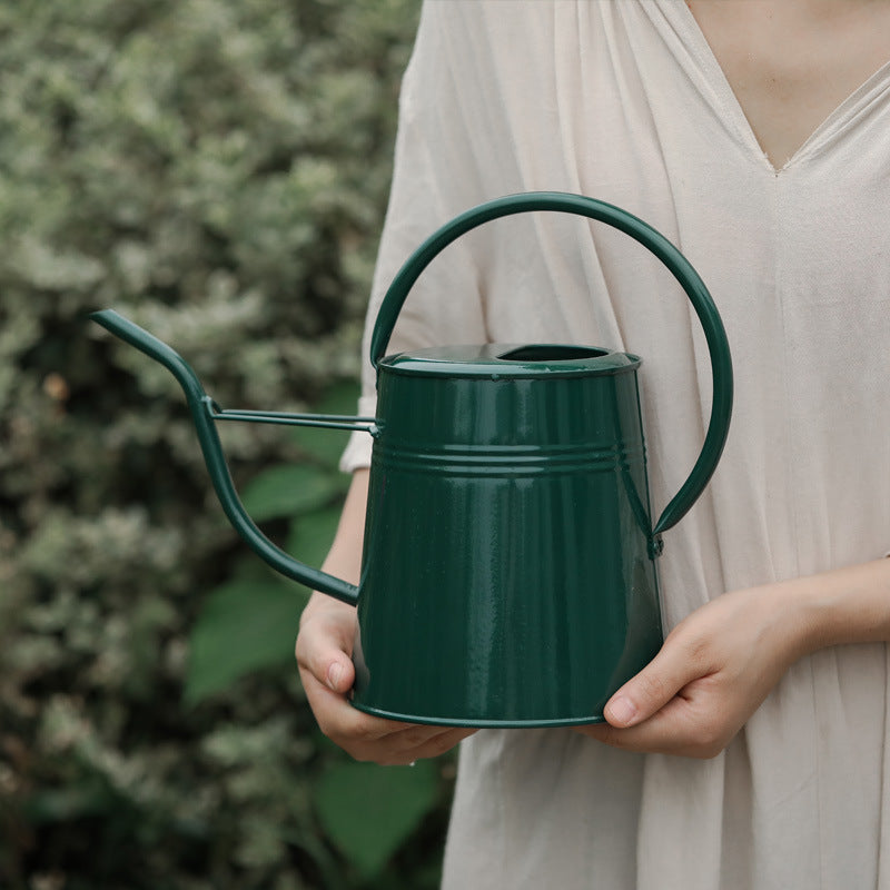 Vintage Galvanised Garden Watering Can