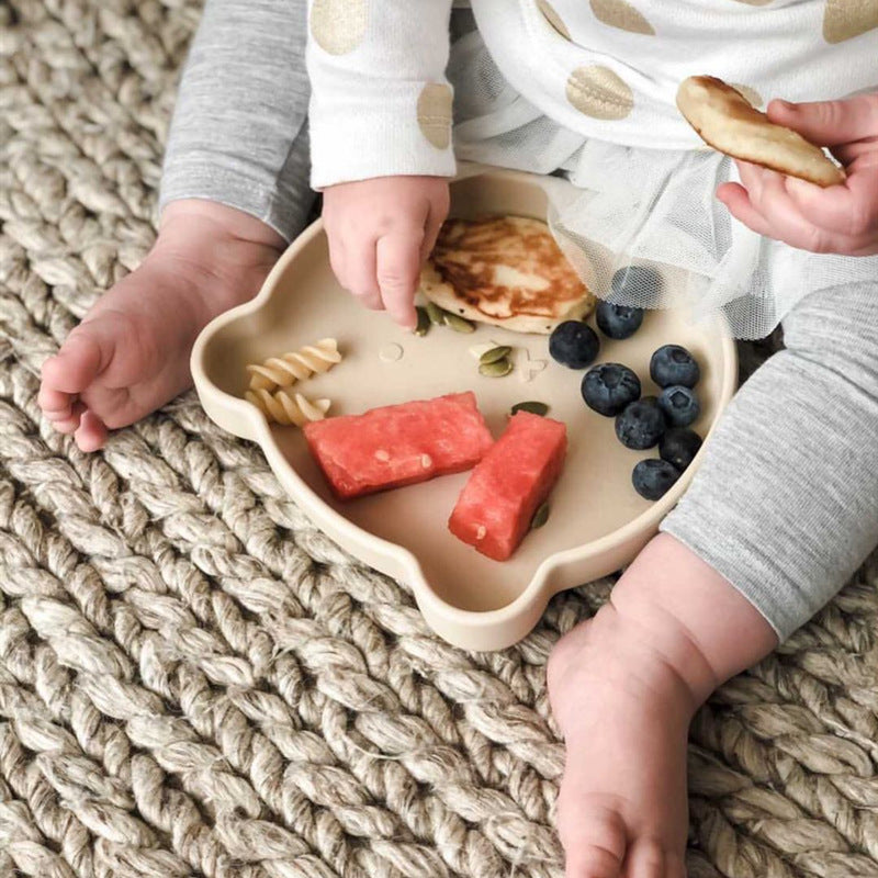 Baby Silicone Spork & Tableware Set