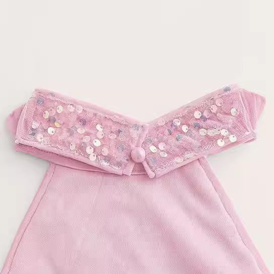 Beauty Style Sparkly Halterneck Backless Dress