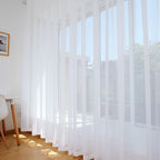 Modern Simple Thickened Solid Thin Window Gauze