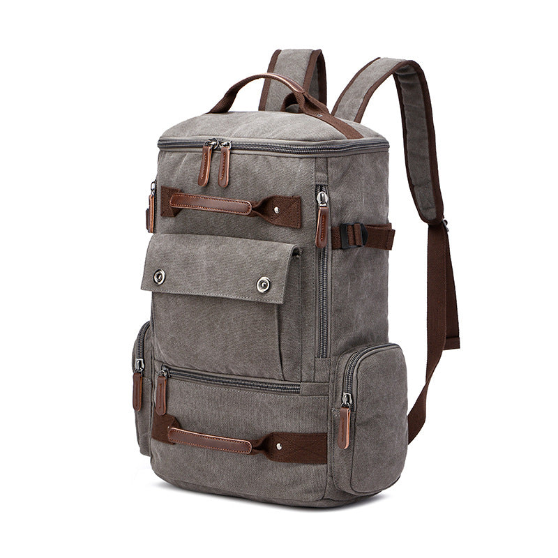 Men's Vintage Canvas Travel Backpack