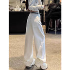 Women's White Straight Leg Jeans