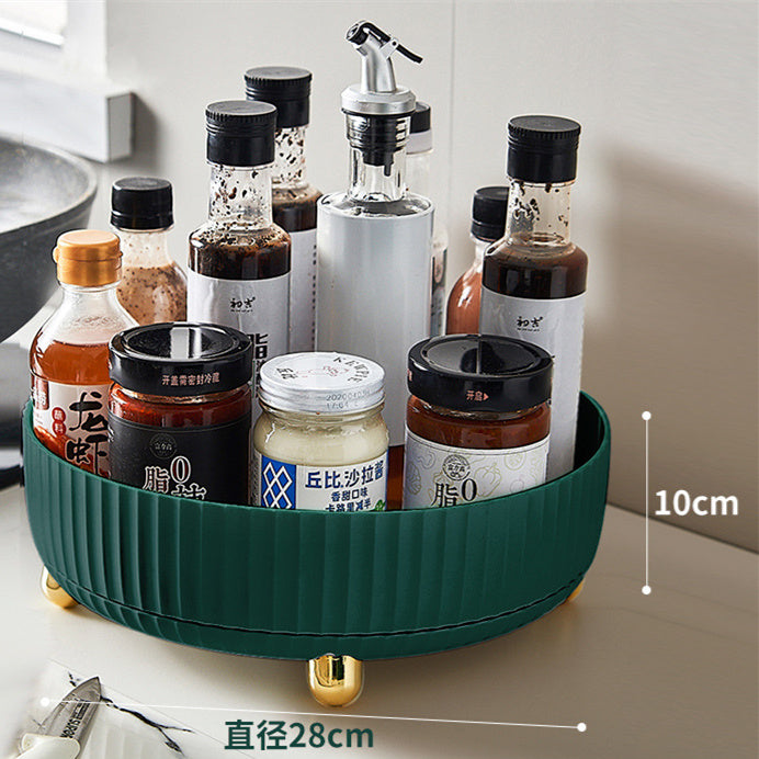 Kitchen Rotating Shelving 360 Degree Multi Functional