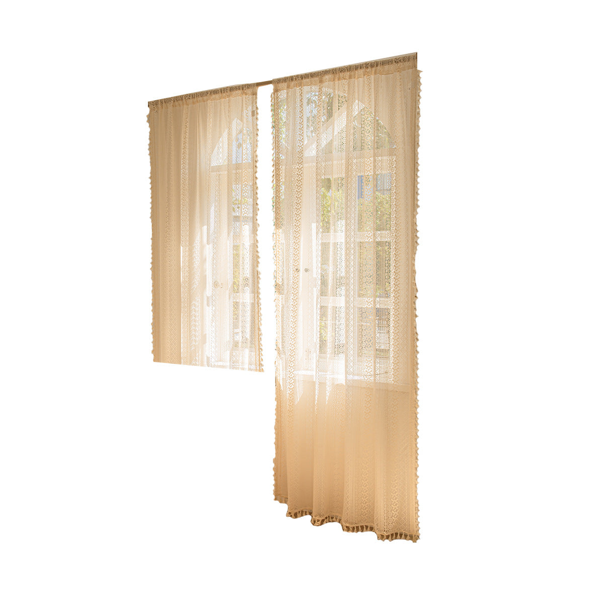 Bohemian Lace Window Screen