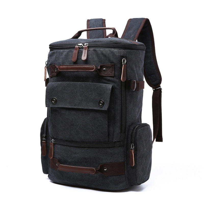 Men's Vintage Canvas Travel Backpack