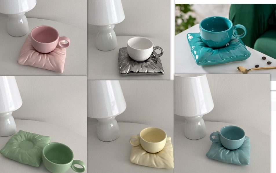 Cute Creative Breakfast Coffee & Milk Cup