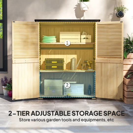 Outdoor Garden Storage Shed Tool House
