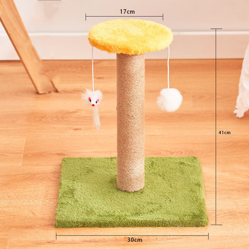 Cat Scratcher Sisal Vertical Durable Non Dandruff