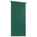 Galvanised Steel Garden Shed 118.5 x 97 x 209.5cm